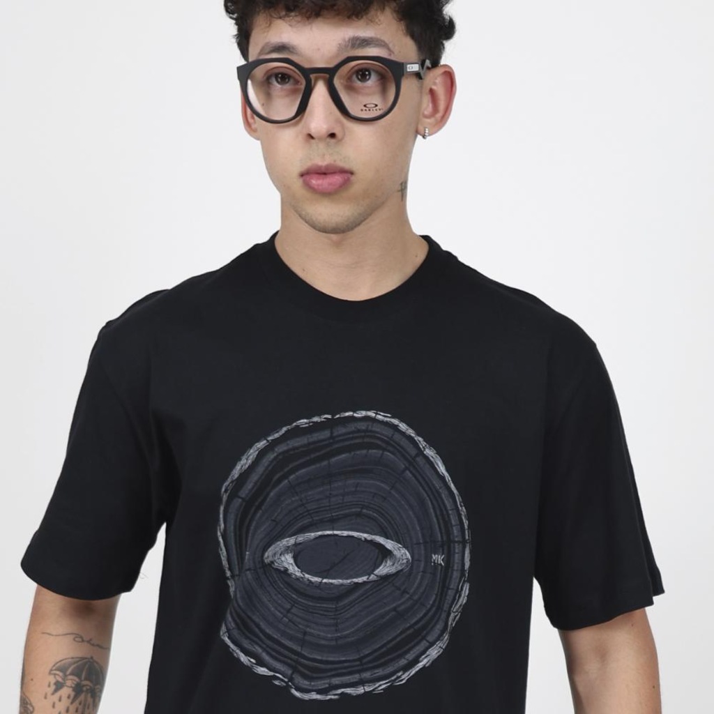Imagem 2 do produto Camiseta Oakley Woody Ellipse Blackout Masculina