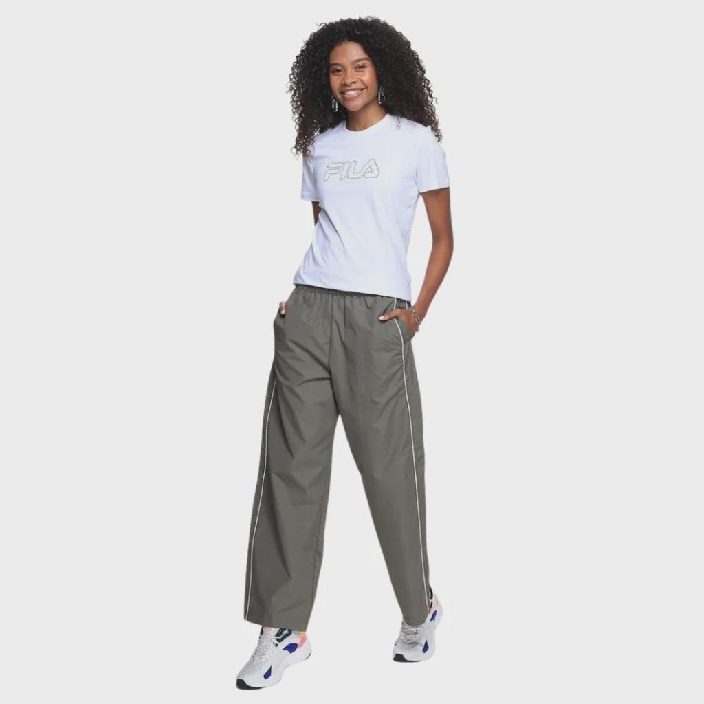 Imagem 3 do produto Camiseta Fila Regular Basic Outline - Feminina