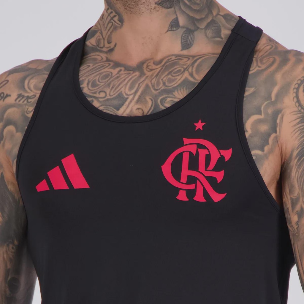 Imagem 5 do produto Regata do Flamengo 3S adidas - Masculina