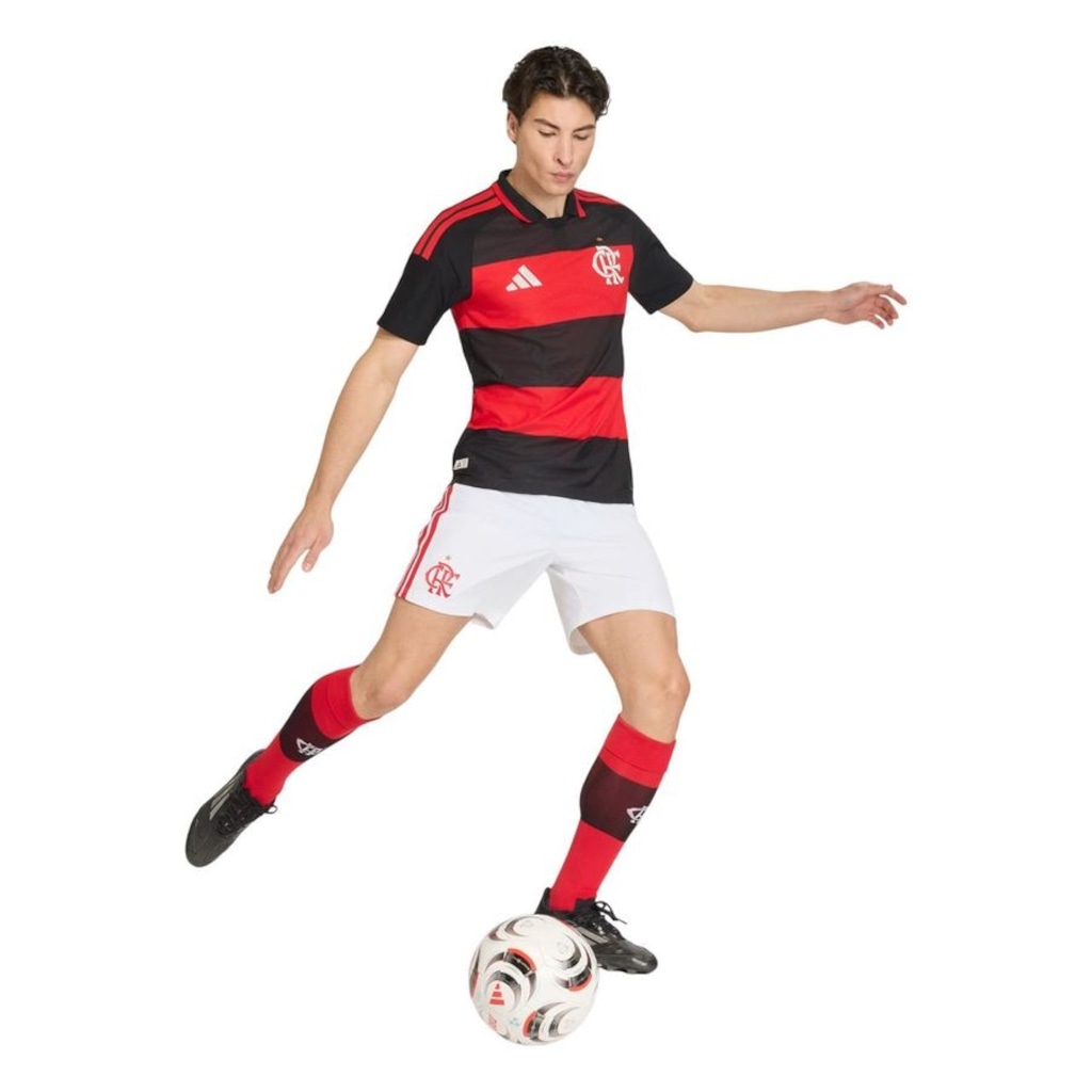 Imagem 5 do produto Camiseta do Flamengo Jogador I 26 adidas - Masculina