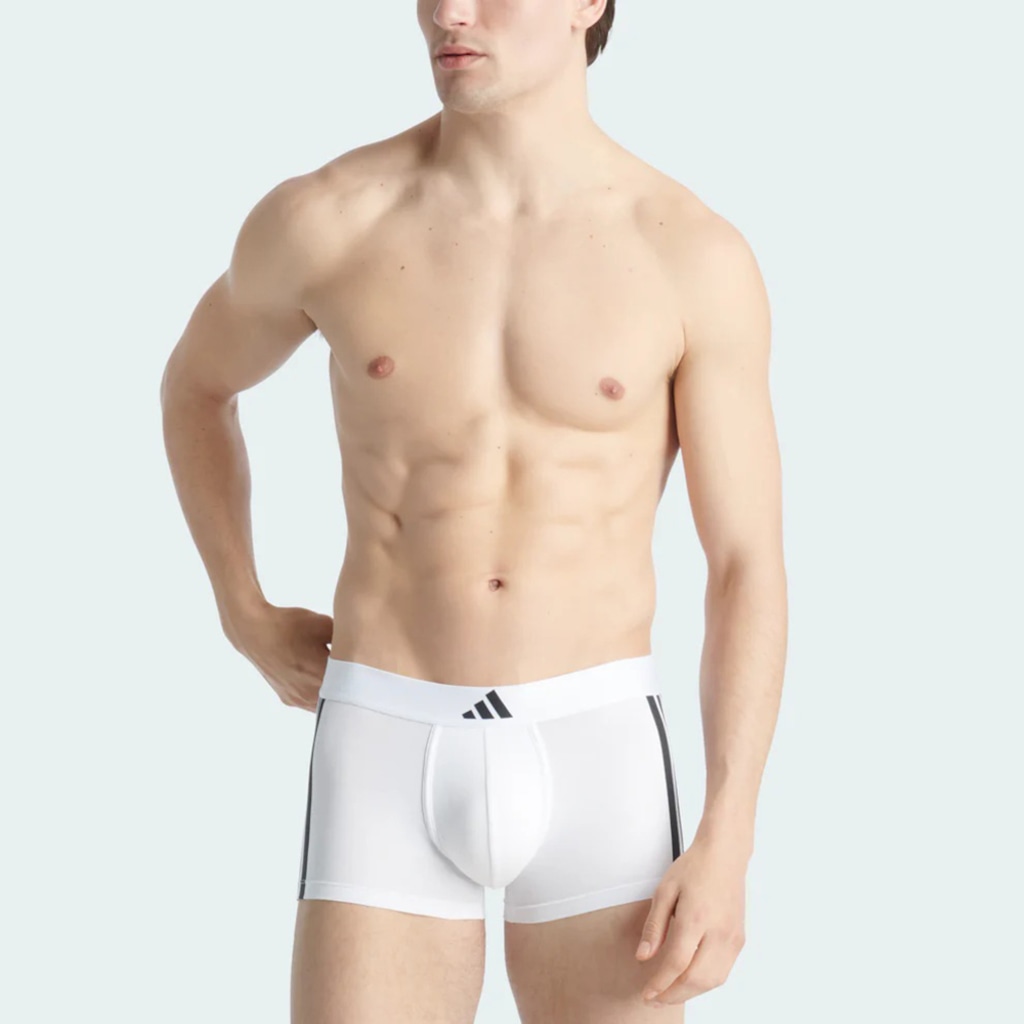 Imagem 2 do produto Kit Cueca Boxer adidas 3Listras Active Flex Algodão com 2 Peças - Masculina