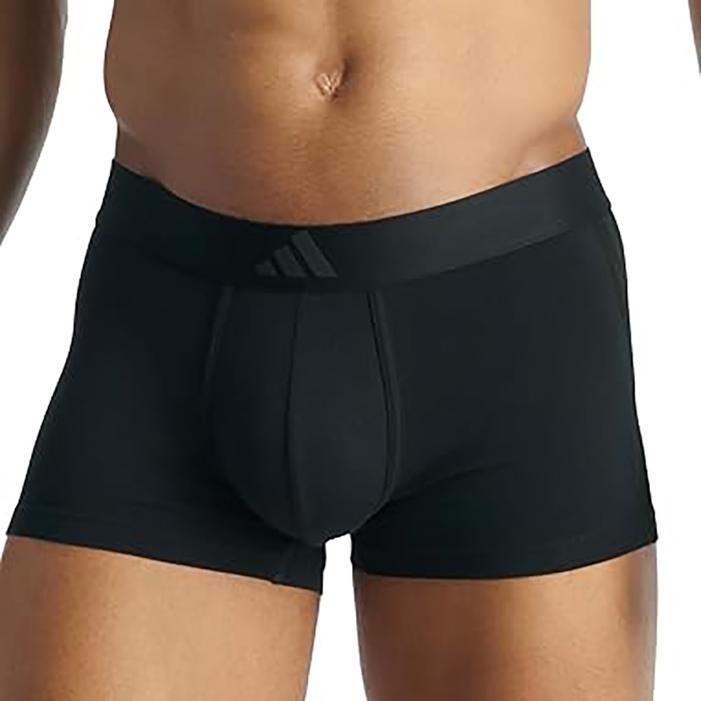 Imagem 5 do produto Kit Cueca Boxer adidas 3 Listras Active Flex Algodão com 2 Peças - Masculina