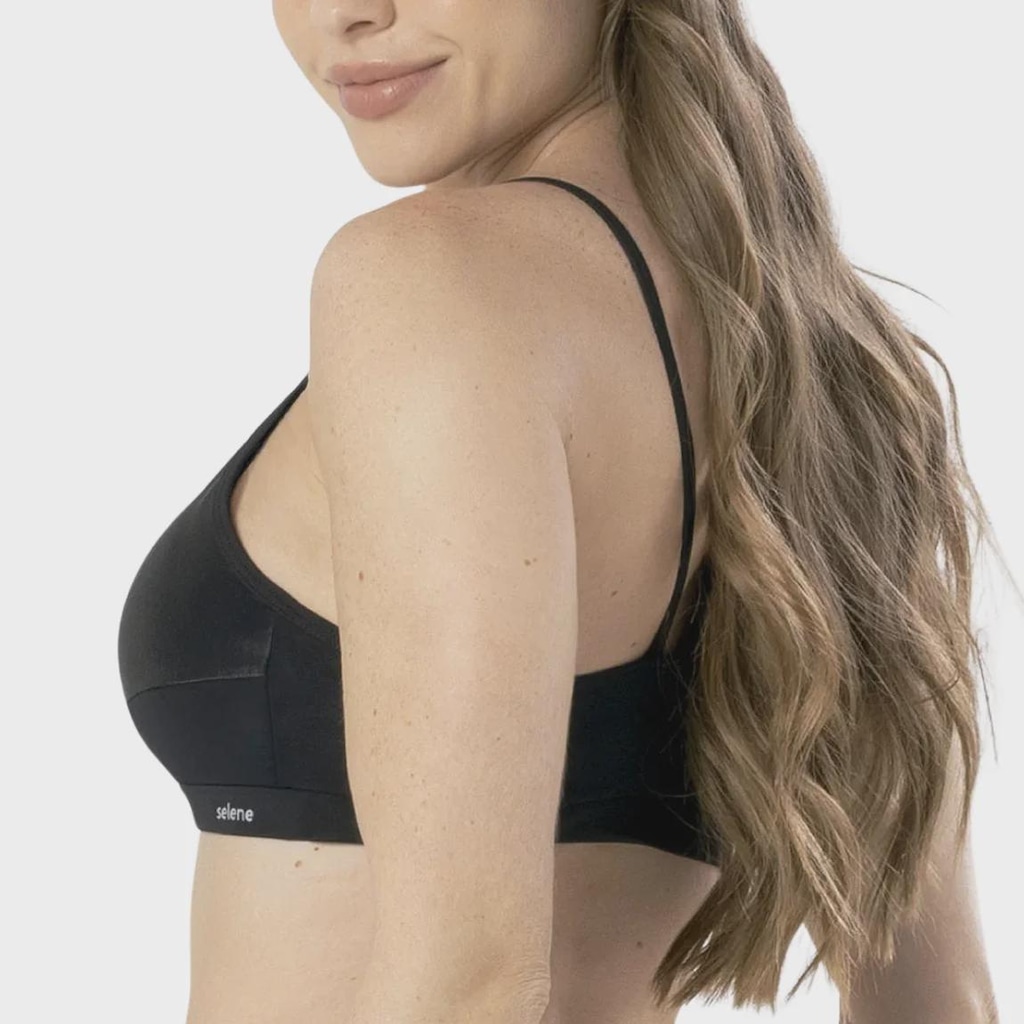 Imagem 4 do produto Top Selene Com Bojo e Recorte Cirrê - Feminino