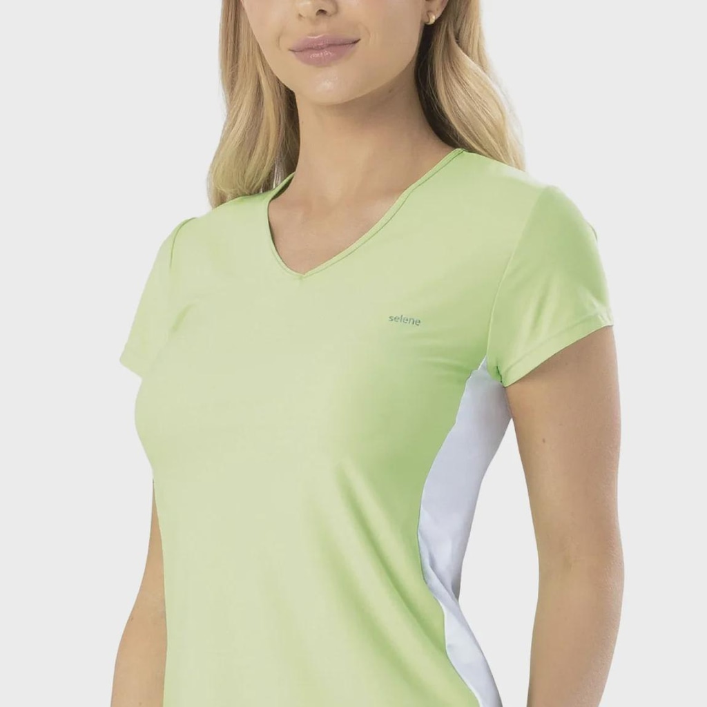 Imagem 2 do produto Camiseta Selene Com Recorte Lateral - Feminina
