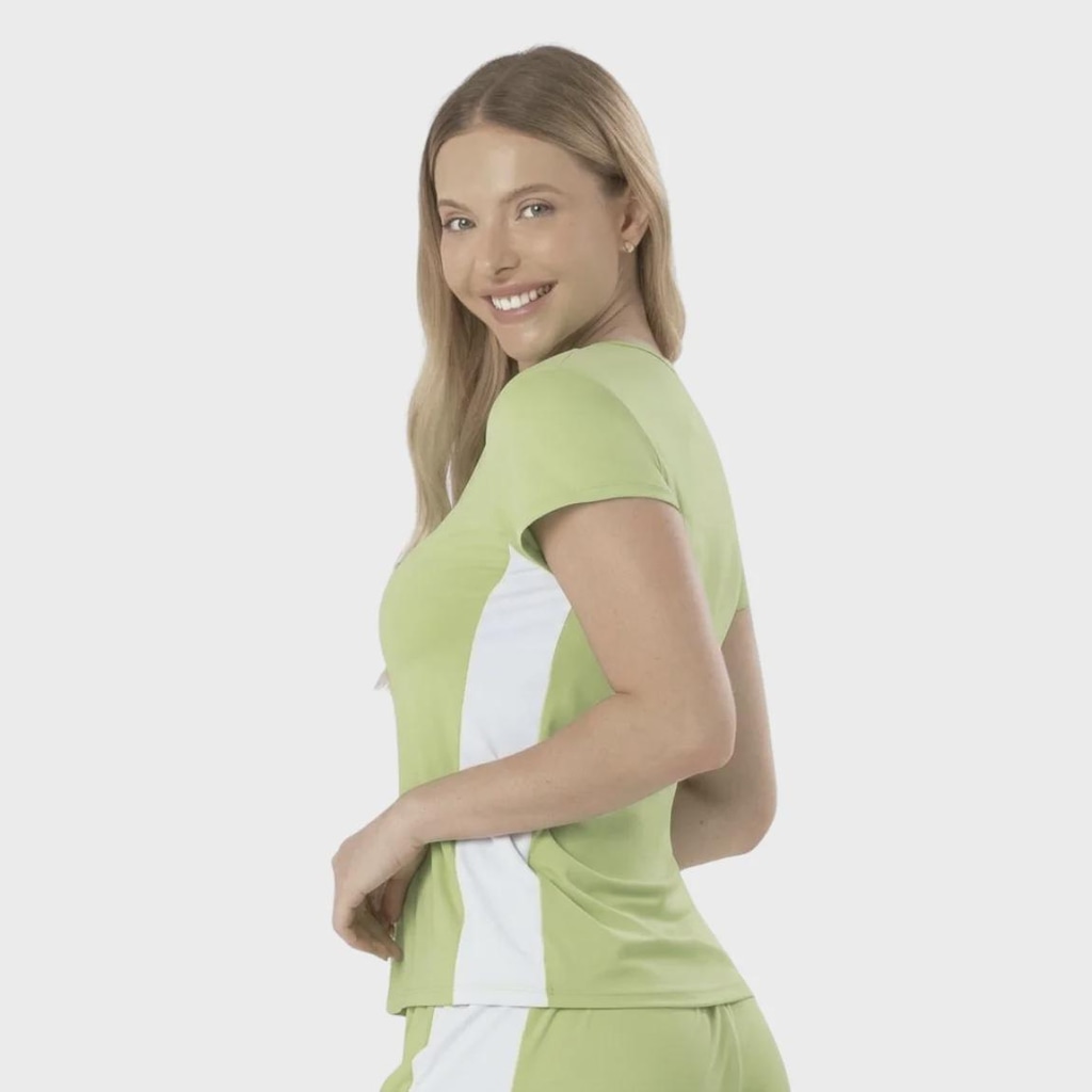 Imagem 3 do produto Camiseta Selene Com Recorte Lateral - Feminina