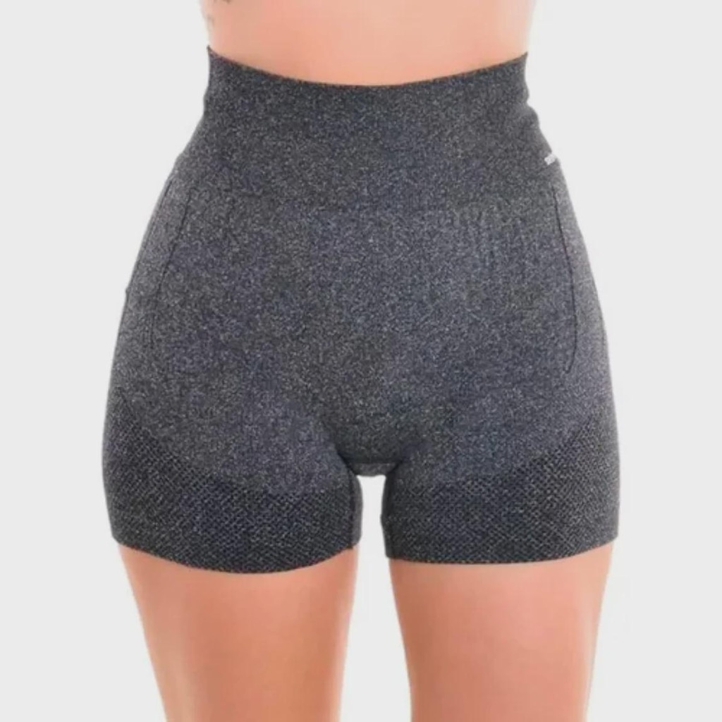 Imagem 3 do produto Short Feminino Selene Fitness Levanta Bumbum Sem Costura