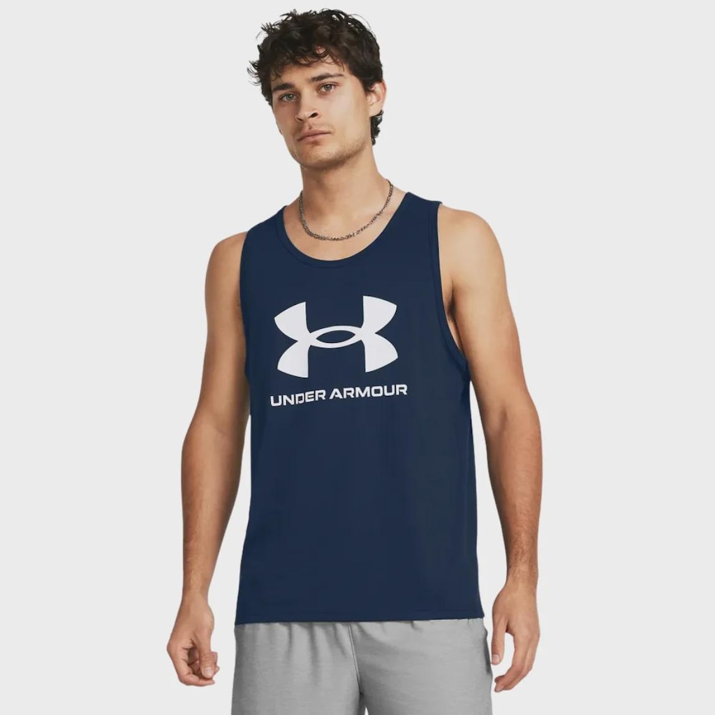 Imagem 2 do produto Camiseta Regata Under Armour Sportstyle Logo Masculina