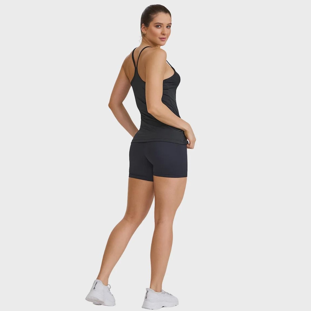 Imagem 4 do produto Camiseta Regata Caju Brasil Alça fina UV Dry Clássica Feminina