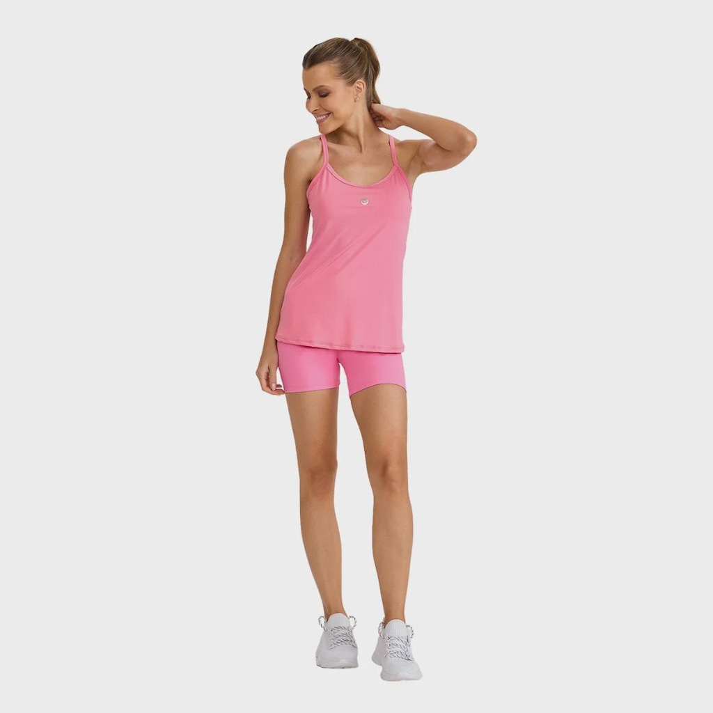 Imagem 4 do produto Camiseta Regata Caju Brasil Alça fina UV Dry Clássica Feminina