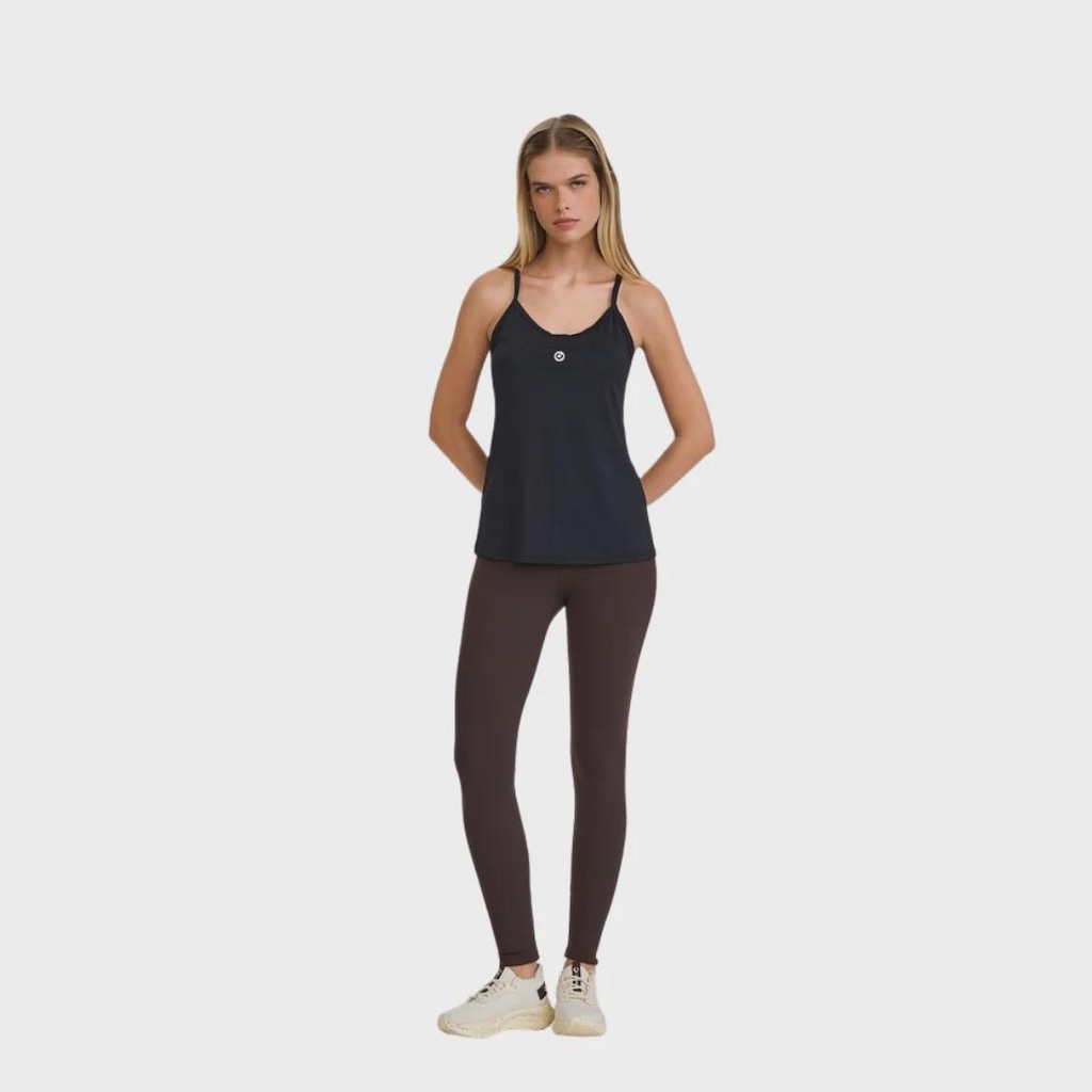 Imagem 2 do produto Camiseta Regata Caju Brasil Light Alças Finas Clássica Feminina