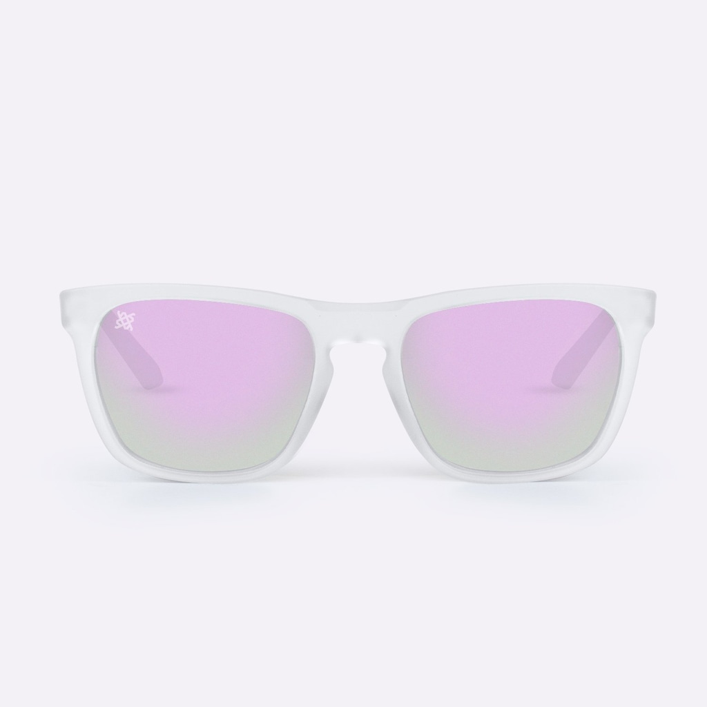 Imagem 2 do produto Óculos HUPI Zeno Cristal Lente Rosa Espelhado