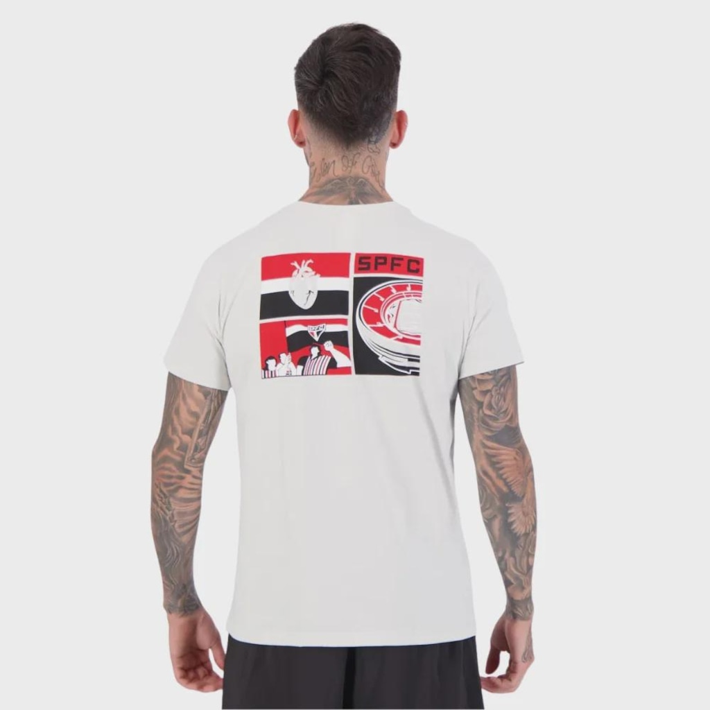 Imagem 2 do produto Camiseta do São Paulo Arremessar - Masculina