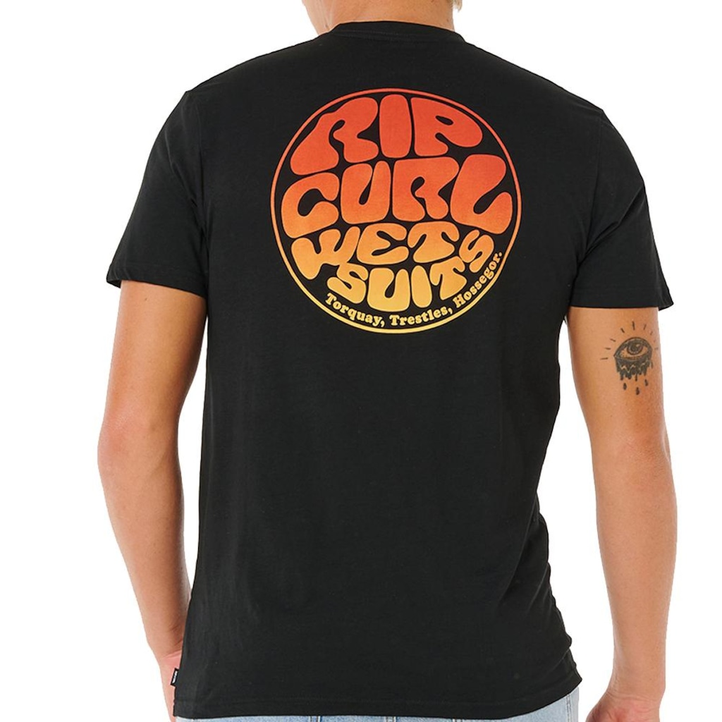 Imagem 2 do produto Camiseta Rip Curl Wettie Icon Gradient WT26 Masculina