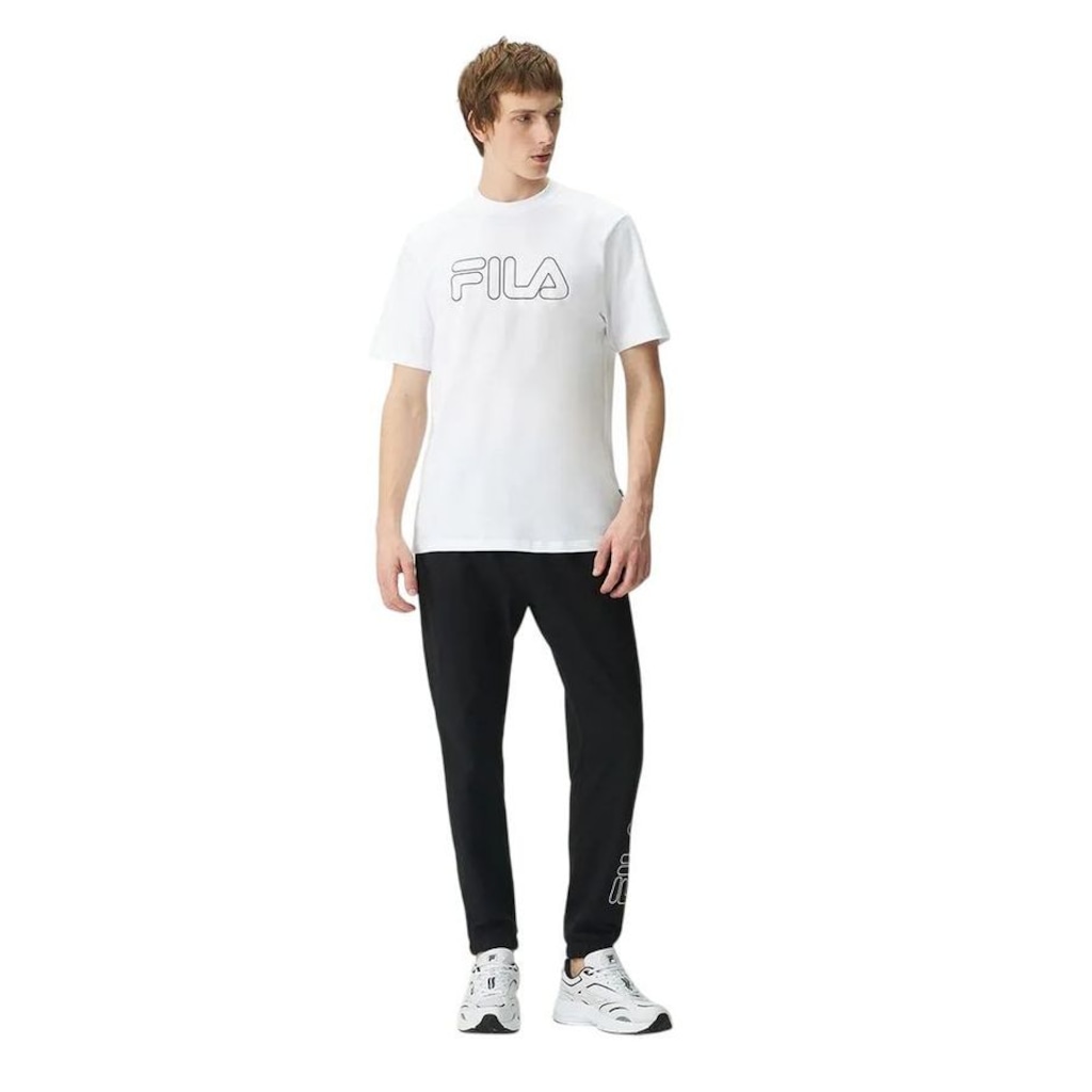 Imagem 3 do produto Camiseta Fila M/C Regular Letter Outline Masculina