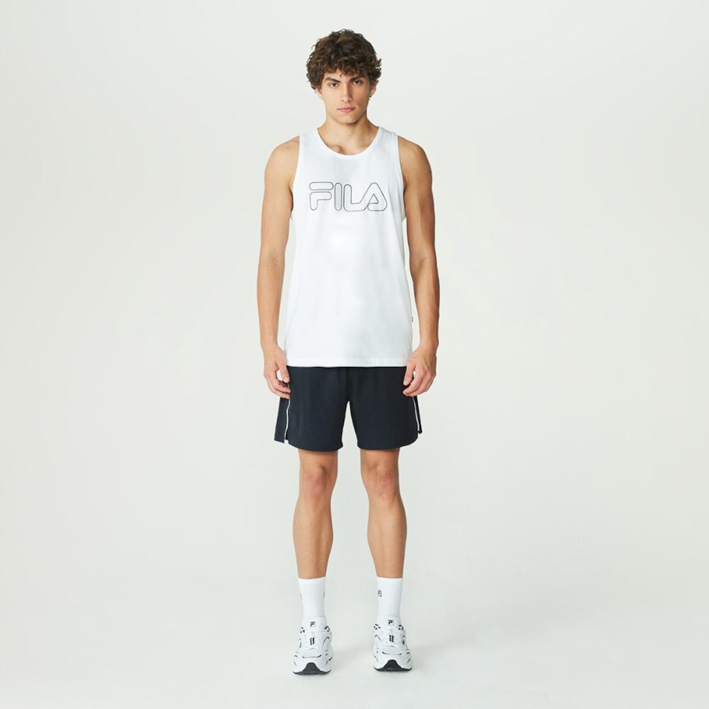 Imagem 3 do produto Camiseta Regata Fila Letter Outline Masculina