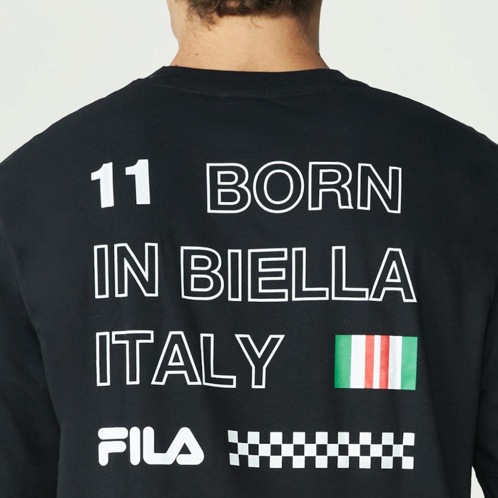 Imagem 5 do produto Camiseta Fila Over Born In Biella Graphic Masculina