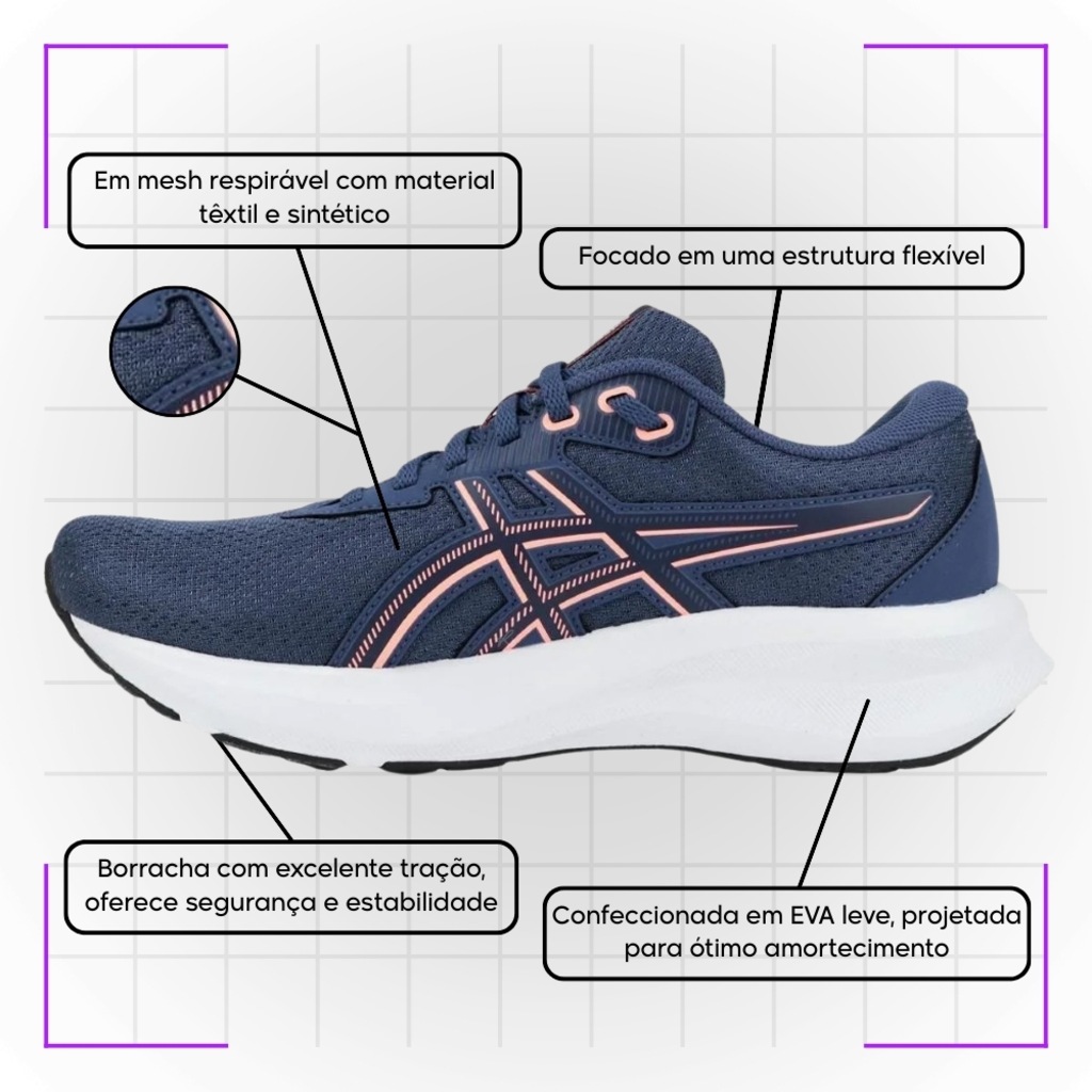 Imagem 3 do produto Tênis Asics Raiden 5 - Feminino