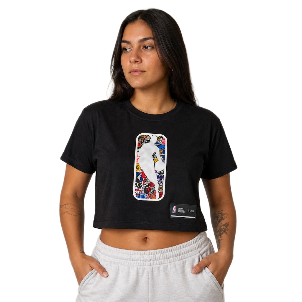 Imagem 3 do produto Camiseta Cropped NBA Essence - Feminino