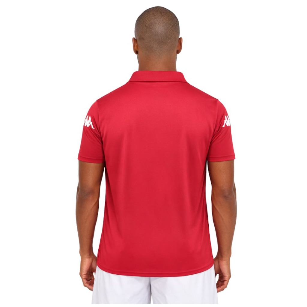Imagem 2 do produto Camiseta Polo Kappa Wayne Bordo - Masculina