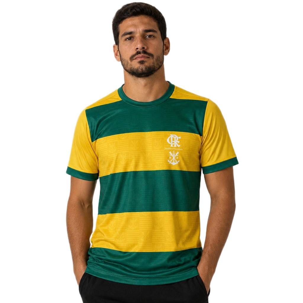 Imagem 3 do produto Camisa do Flamengo Pairar Edição Especial Brasil Braziline - Masculina
