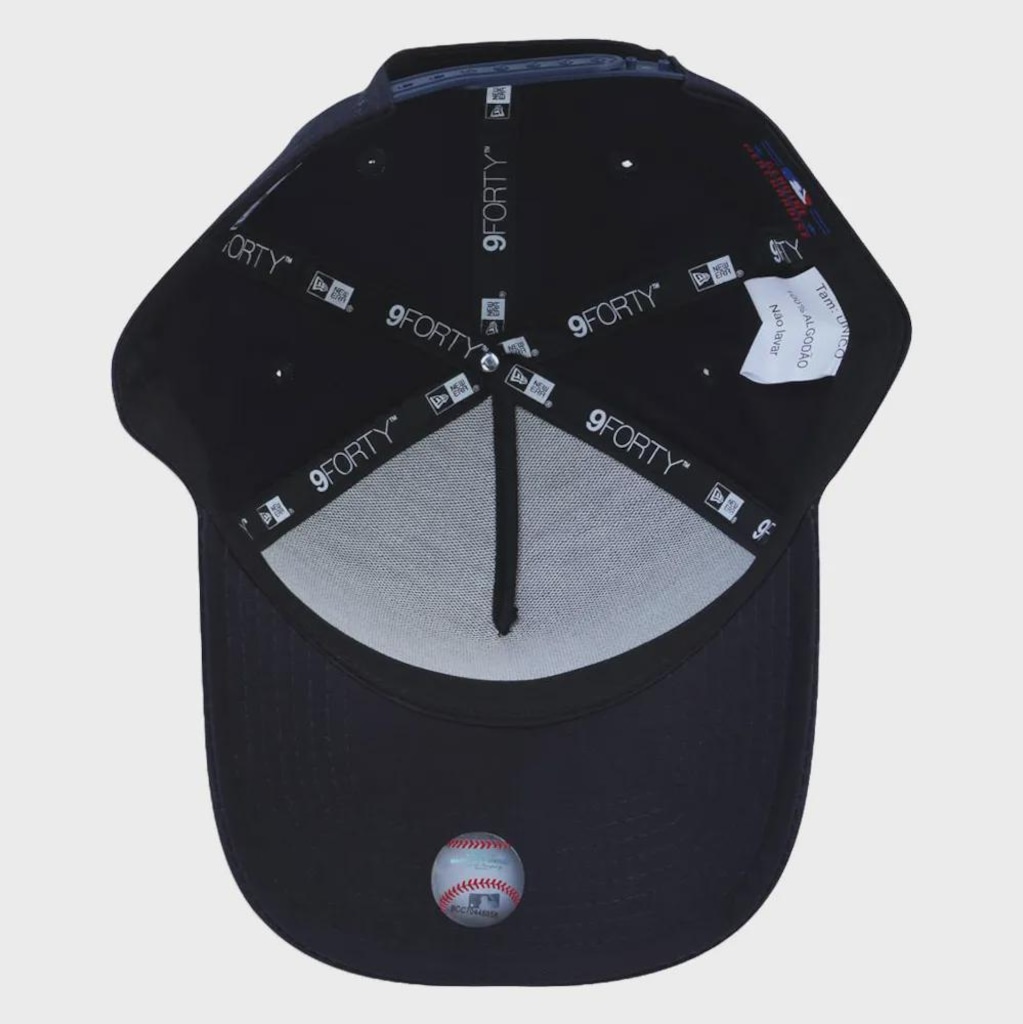 Imagem 5 do produto Boné Adulto New Era 9Forty New York Yankes Aba Curva