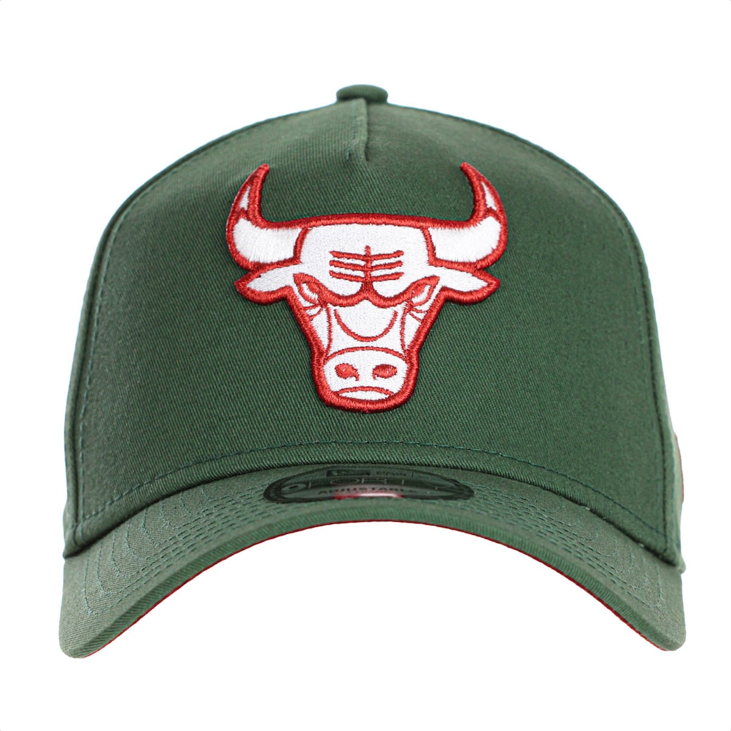 Imagem 3 do produto Boné Adulto New Era Chicago Bulls NBA Aba Curva