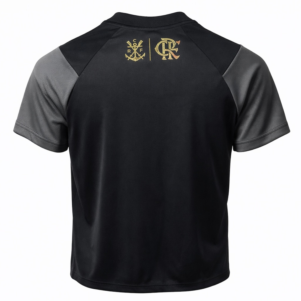 Imagem 4 do produto Camisa do Flamengo Energia Gold Braziline - Infantil