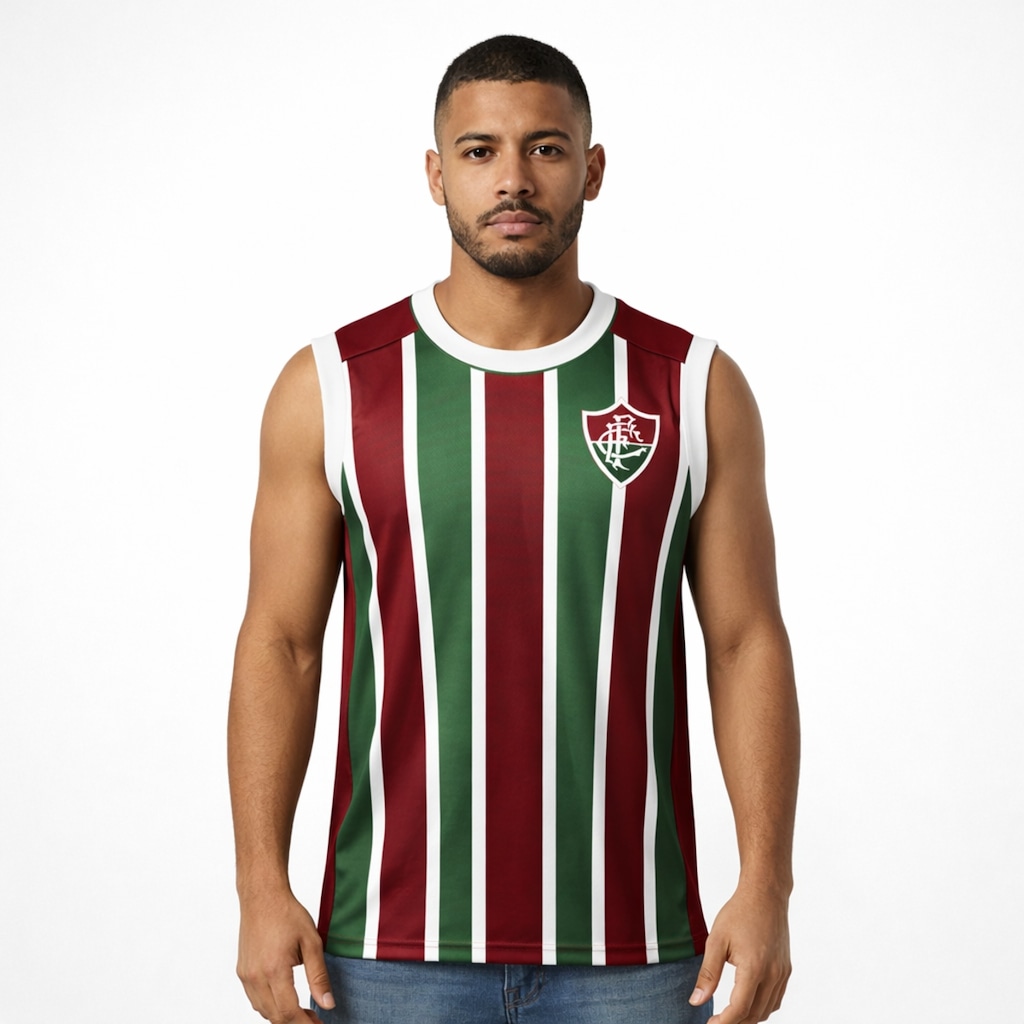 Imagem 2 do produto Camisa Regata do Fluminense Braziline - Masculina