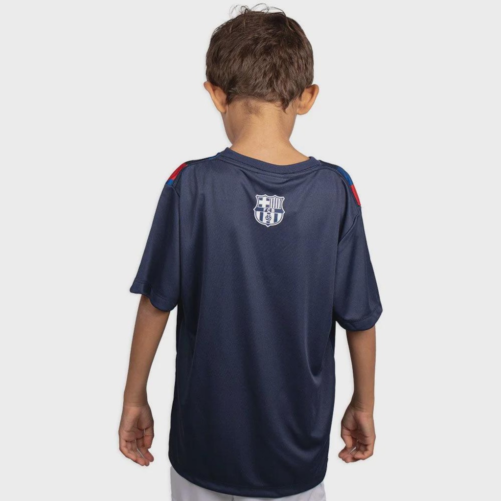 Imagem 2 do produto Camiseta do Barcelona Braziline Stamina - Infantil