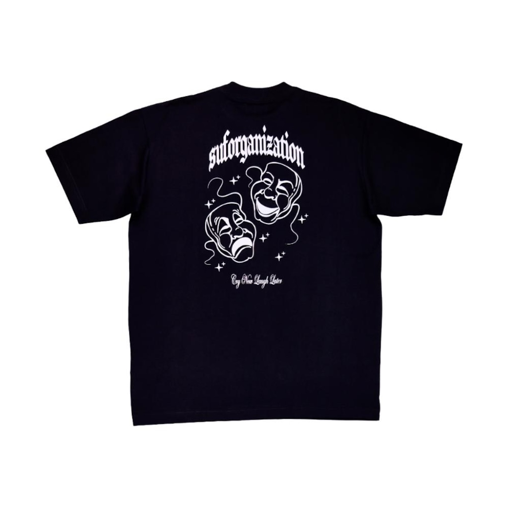 Imagem 2 do produto Camiseta Sufgang Modelo Cry Now Laugh Later - Masculina