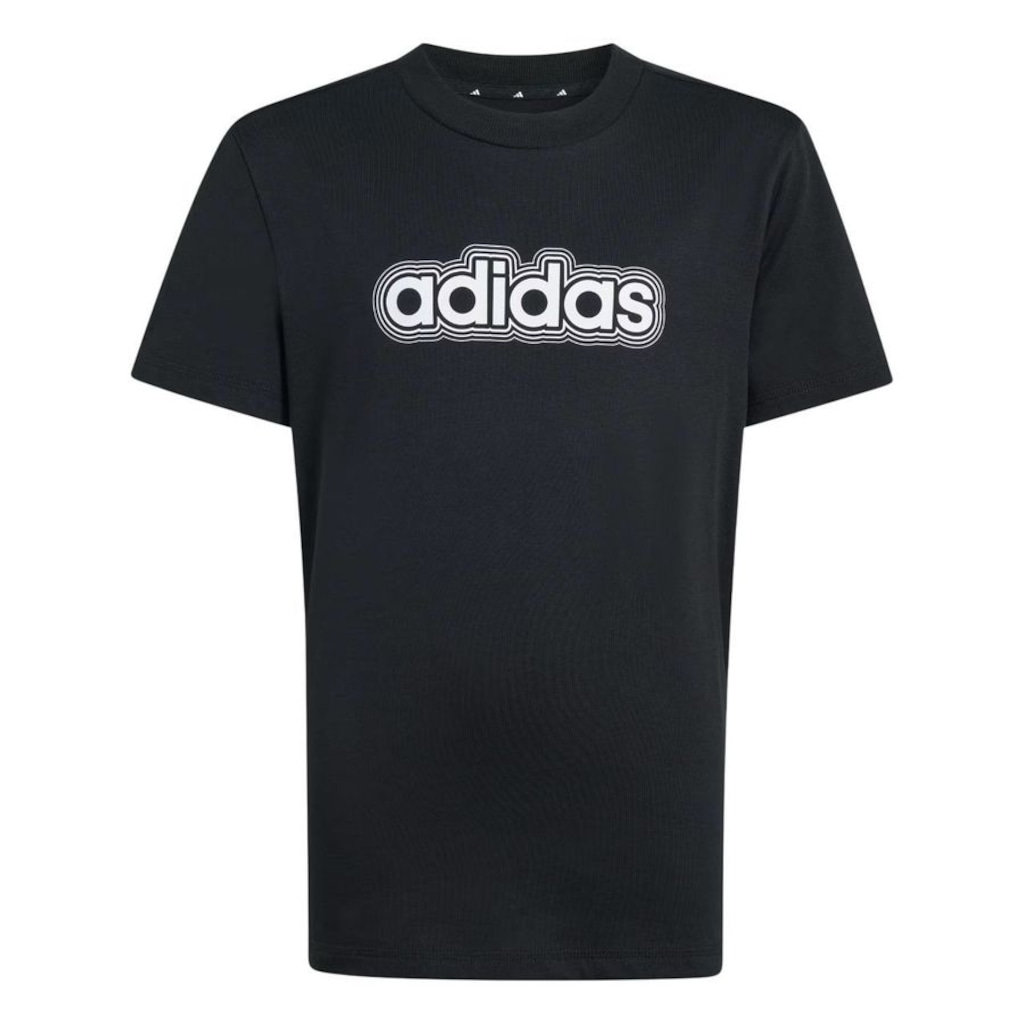 Imagem 3 do produto Camiseta Infantil adidas M/C Essentials Linear Logo