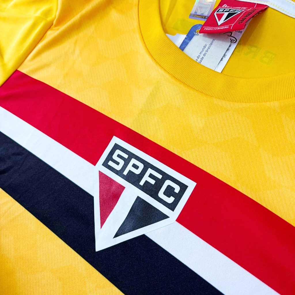 Imagem 4 do produto Camisa do São Paulo Brasil Braziline - Feminino