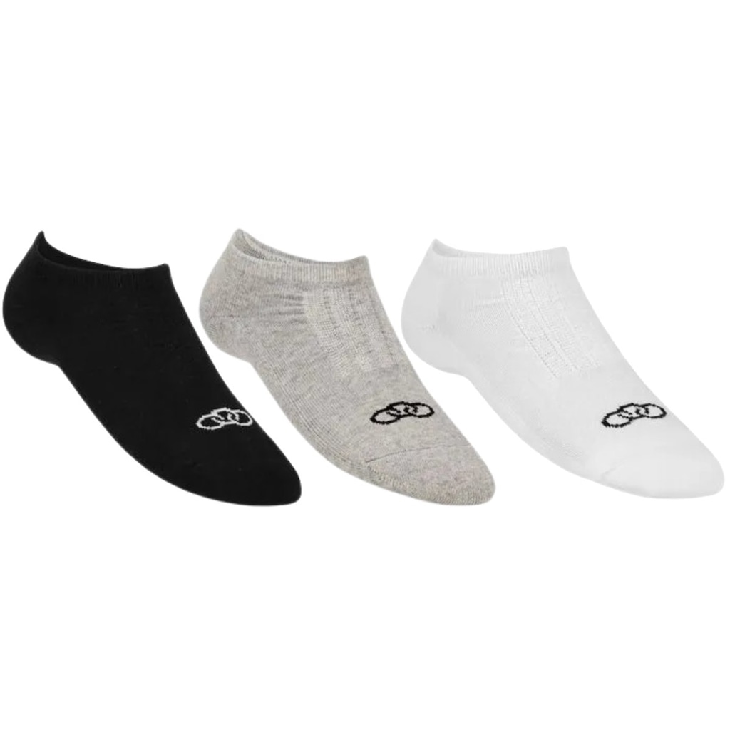 Imagem 2 do produto Kit 3 Pares de Meia Cano Invisível Olympikus Sem Fleece - Masculina