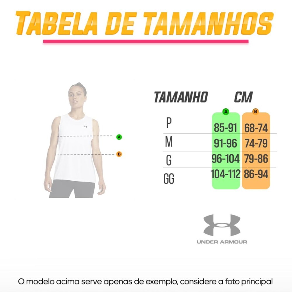 Imagem 4 do produto Camiseta Regata Feminina Under Armour Tech Tank Solid