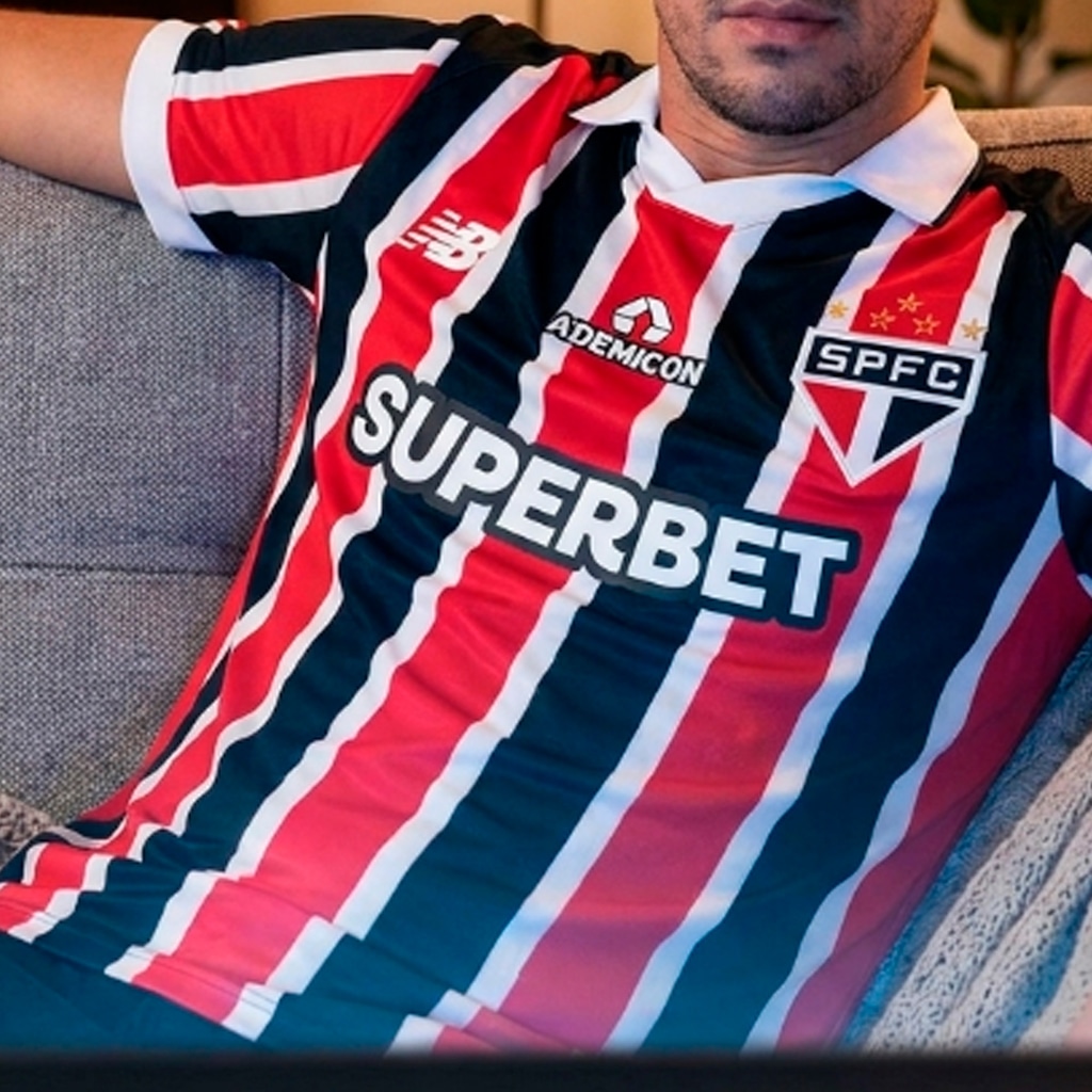 Imagem 5 do produto Camisa do São Paulo New Balnce Away Torcedor 2026 -Masculina