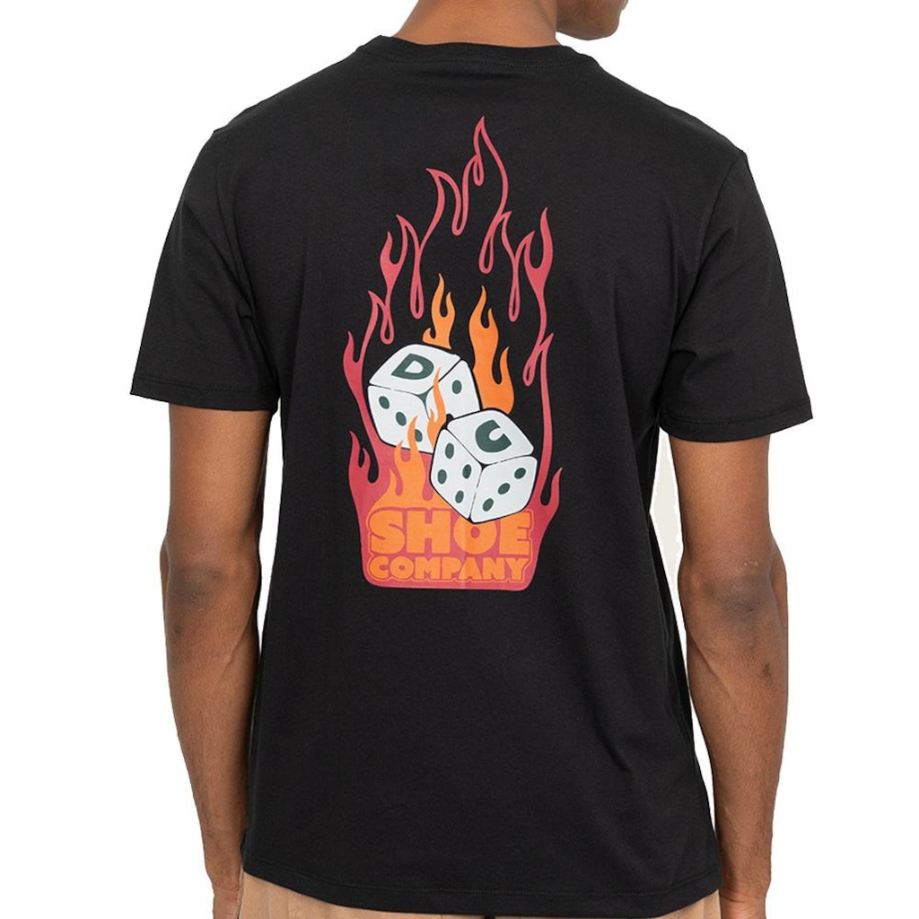 Imagem 2 do produto Camiseta DC Shoes Burning WT26 Masculina