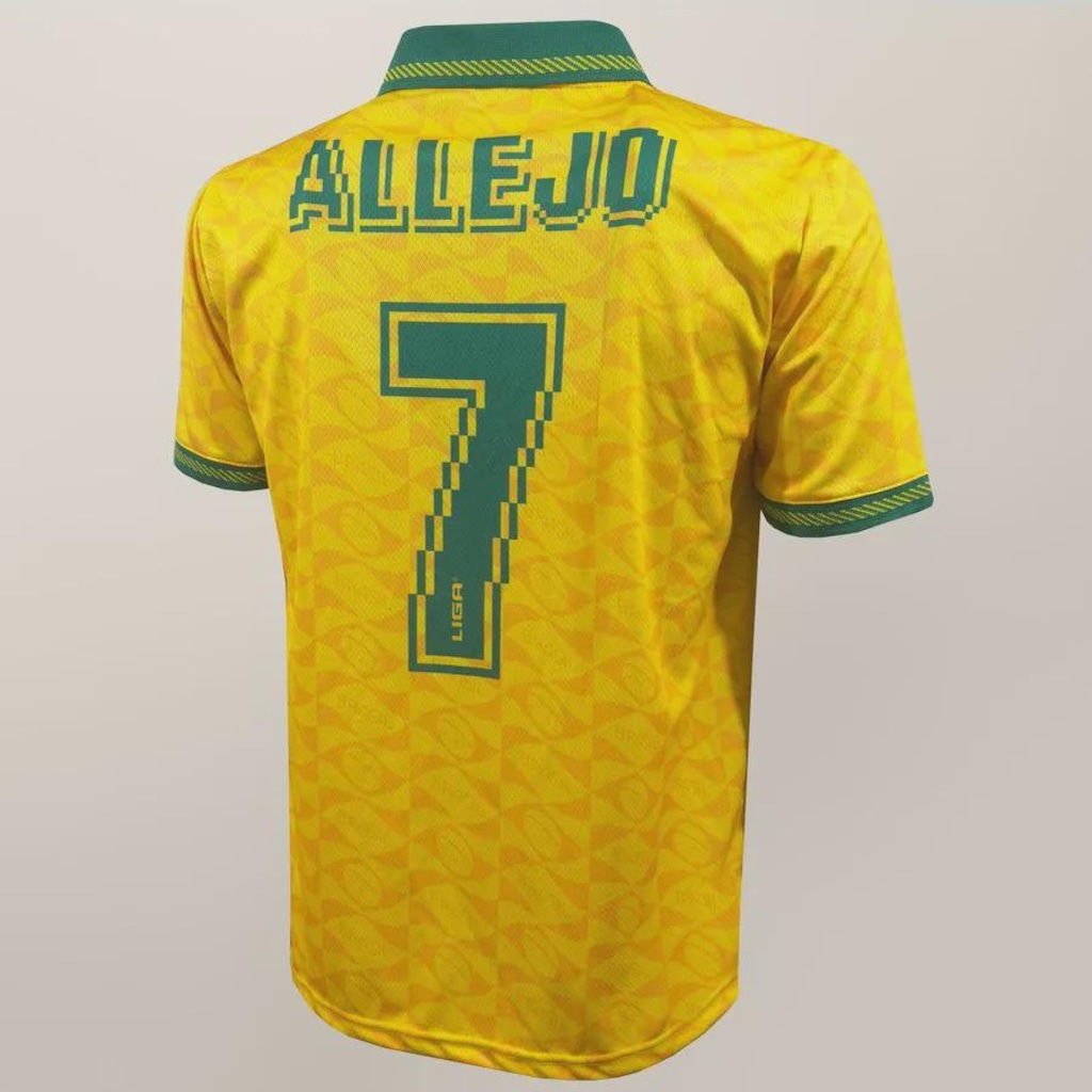 Imagem 2 do produto Camisa do Brasil Allejo 7 Liga Retrô - Masculina