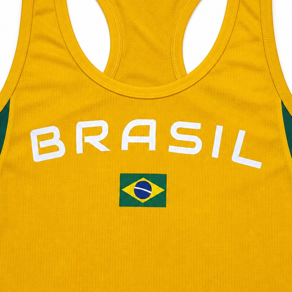 Imagem 4 do produto Camiseta Regata do Brasil Brisa Braziline - Feminina