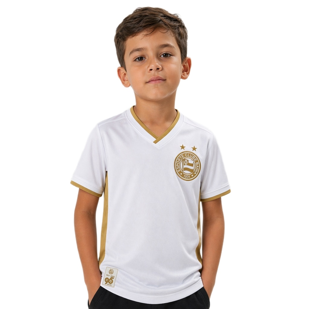 Imagem 3 do produto Camisa do Bahia Símbolo Gold Natural - Infantil