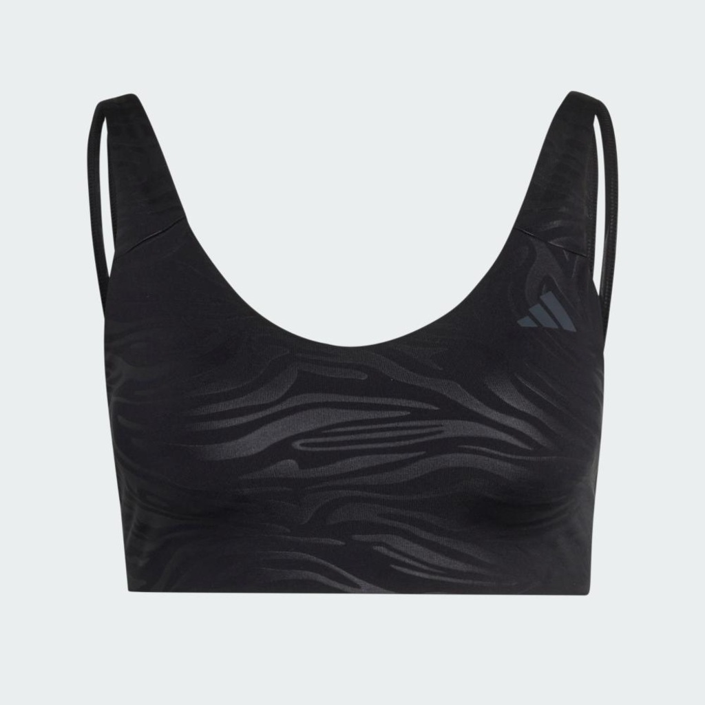 Imagem 2 do produto Top Esportivo Estampado Suporte Leve All Me Essentials adidas Feminino