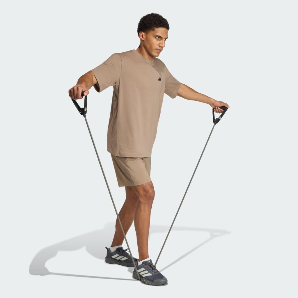 Imagem 4 do produto SHORTS DE MALHA WORKOUT ESSENTIALS BASE adidas Masculino