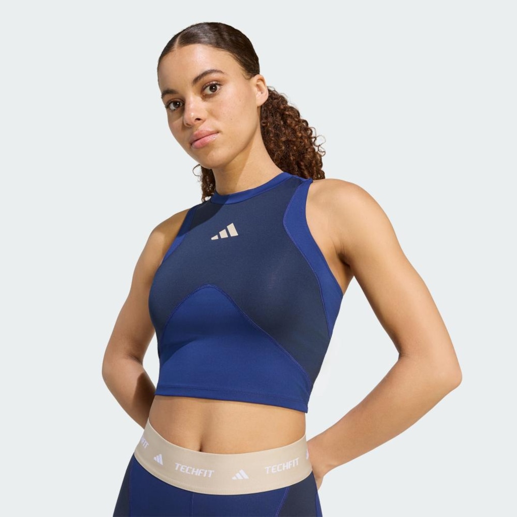 Imagem 5 do produto Regata TECHFIT Workout Color Block adidas Feminino