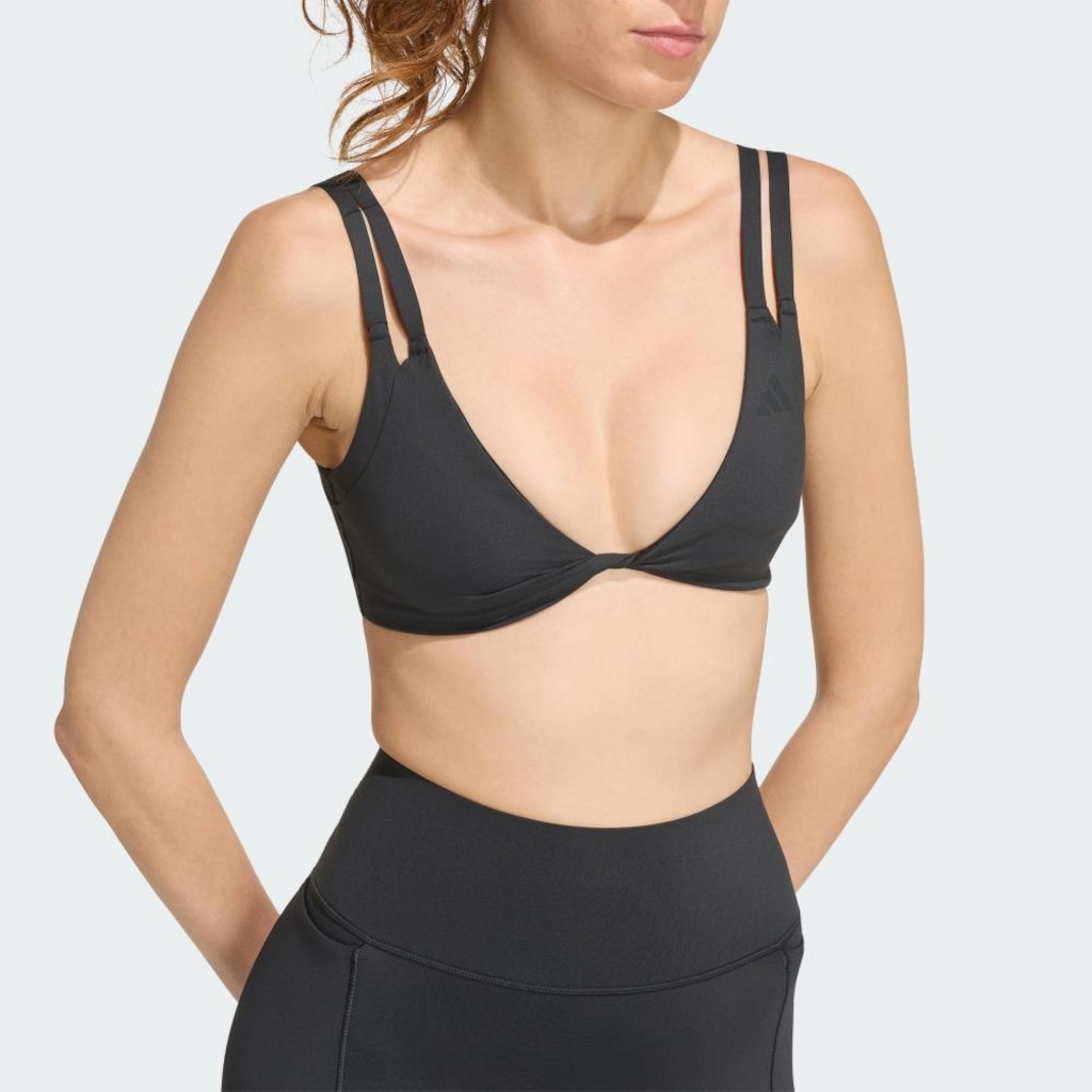 Imagem 5 do produto Top Esportivo Reversível de Sustentação Leve Optime Workout Twist adidas Feminino