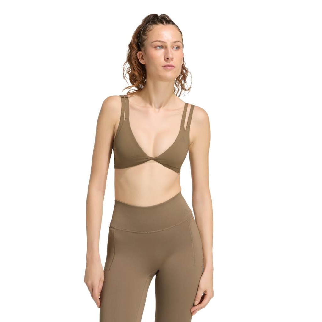 Imagem 1 do produto Top Fitness com Bojo Adidas Optime Workout Twist Feminino