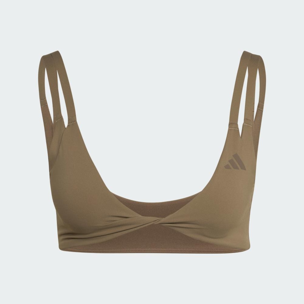 Imagem 2 do produto Top Fitness com Bojo Adidas Optime Workout Twist Feminino