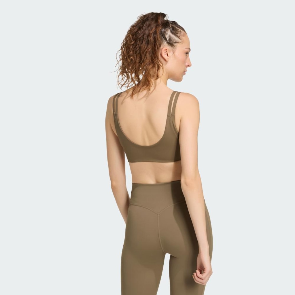 Imagem 3 do produto Top Fitness com Bojo Adidas Optime Workout Twist Feminino