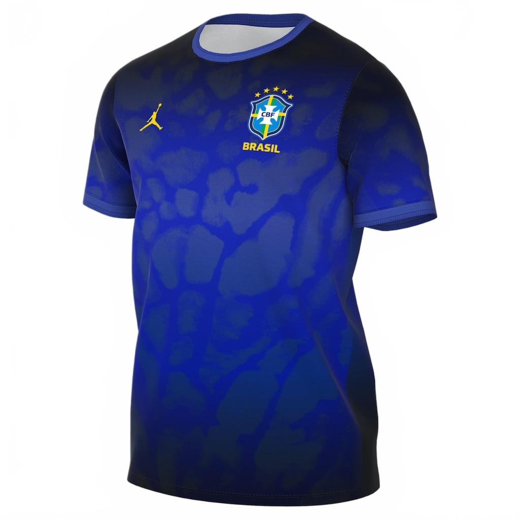 Imagem 1 do produto Camiseta Brasil Jordan Academy Pro Pré-Jogo Masculina