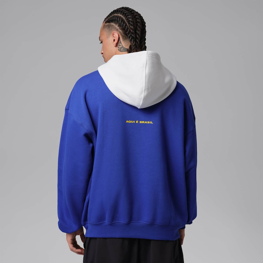 Imagem 2 do produto Blusão Nike Brasil Jordan Brooklyn Fleece Masculino