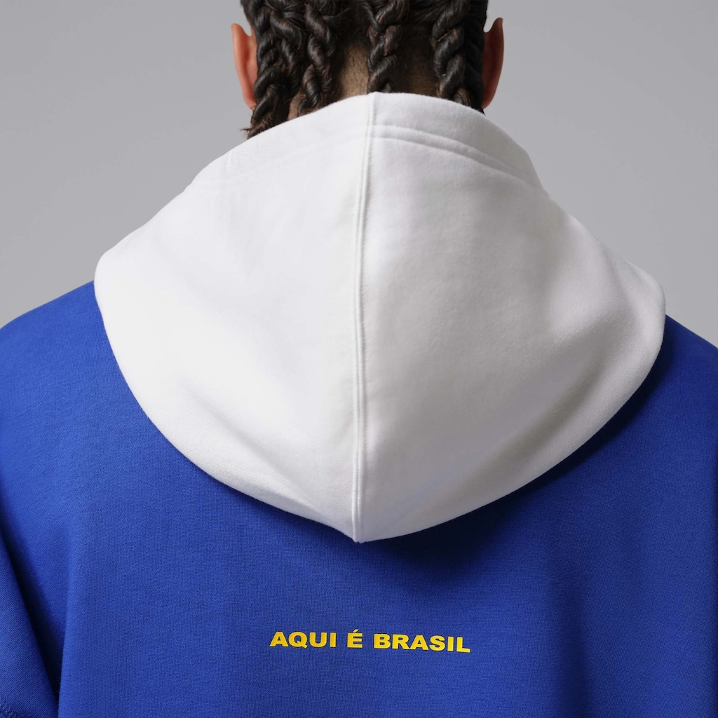 Imagem 5 do produto Blusão Nike Brasil Jordan Brooklyn Fleece Masculino