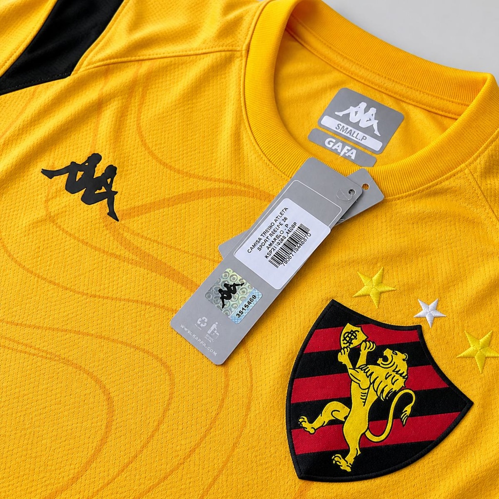Imagem 3 do produto Camisa do Sport Recife Kappa Treino 2026 Atleta - Masculina